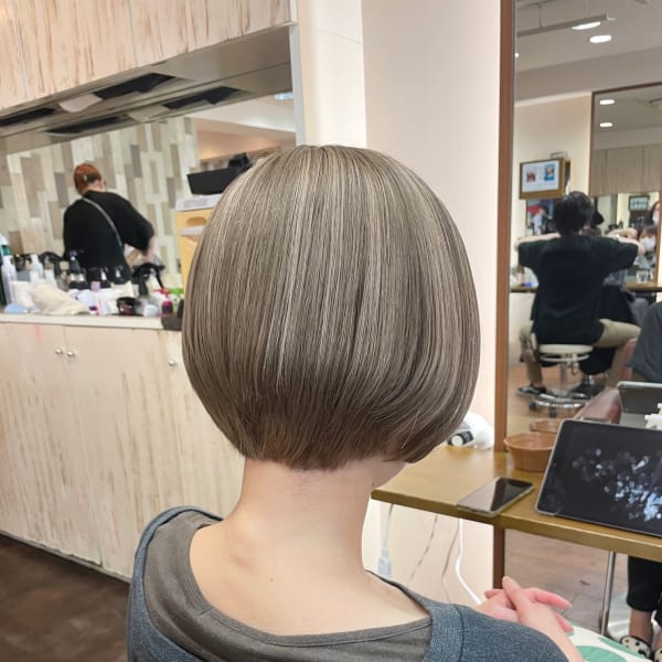 白髪ぼかしカラー