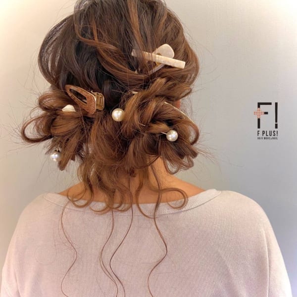 hairmake&nail F PLUS!× ツインアレンジ
