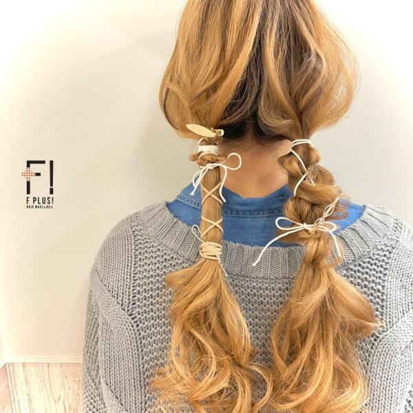hairmake&nail F PLUS!× ツインアレンジ