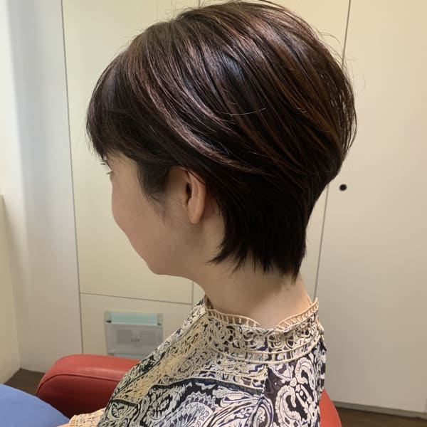 フェミニンピクシーカット|KINGDOM 元町店