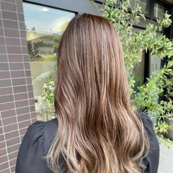 ☆ハイライト×バレイヤージュカラー☆