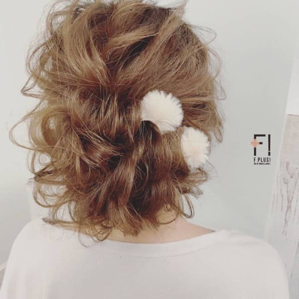hairmake&nail F PLUS!× ふわふわアップ