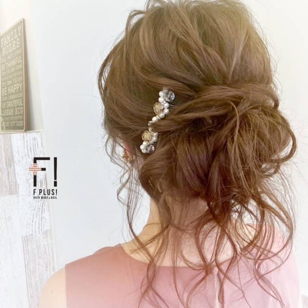 hairmake&nail F PLUS!× ルーズアップ