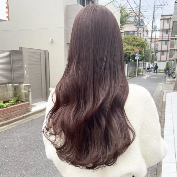 《kitin吉祥寺》艶ピンクブラウン ロング