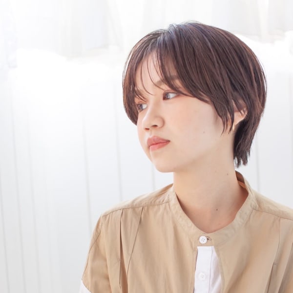 20代30代40代／骨格矯正ハンサムショート