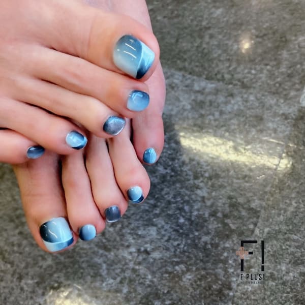 hairmake&nail F PLUS！× フットネイル