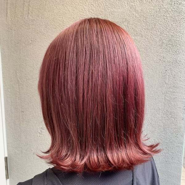 艶感レッドブラウン|beauty:beast 中目黒店