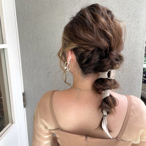 ナチュラルベージュ×アレンジ|beauty:beast 中目黒店