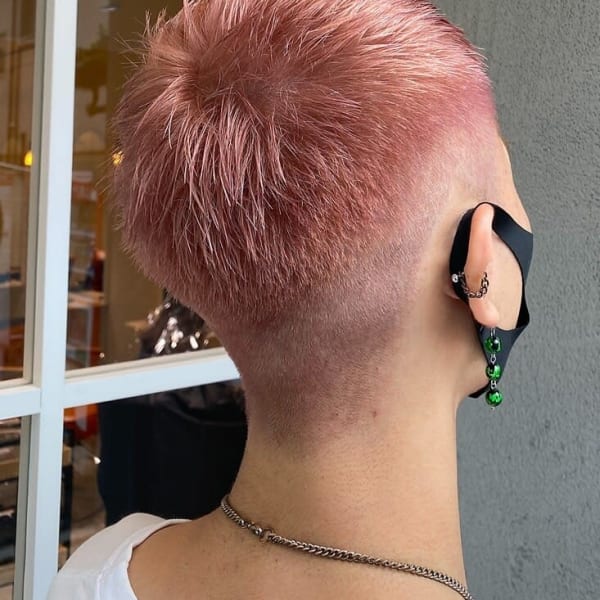 ハイトーンレッド×ベリーショート