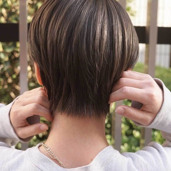 ストリート×ハンサムショート
