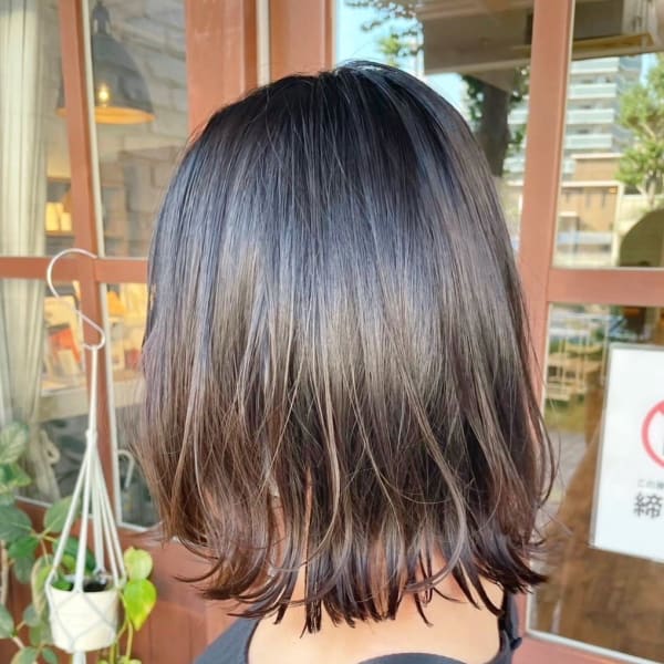 艶感◎長めボブ