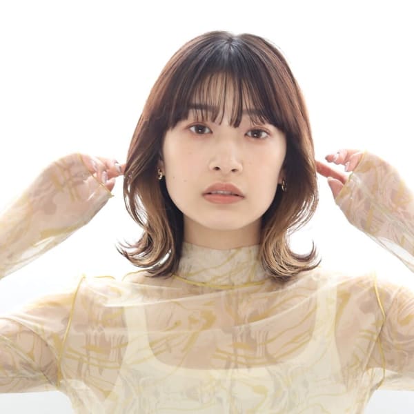 インナーカラー×韓国風エギョモリ