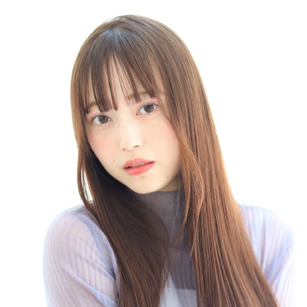 20代30代40代【チョコレートカラー×艶ロング】