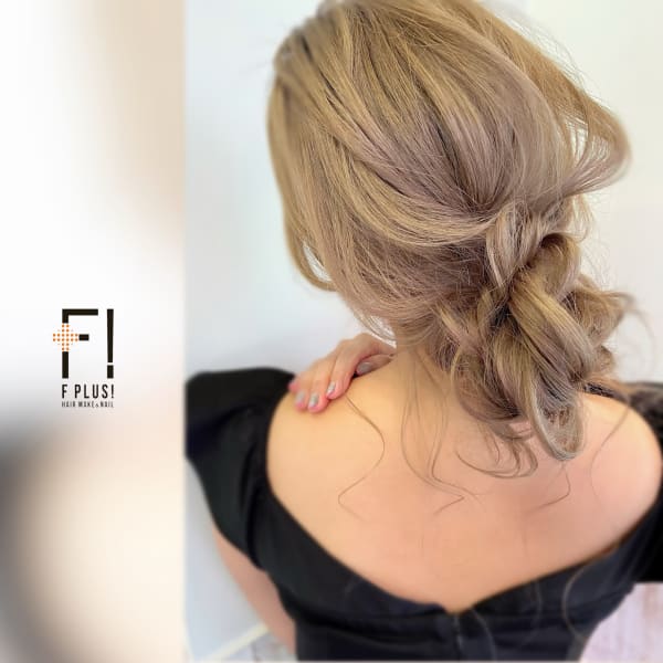 hairmake&nail F PLUS！× ルーズアップ