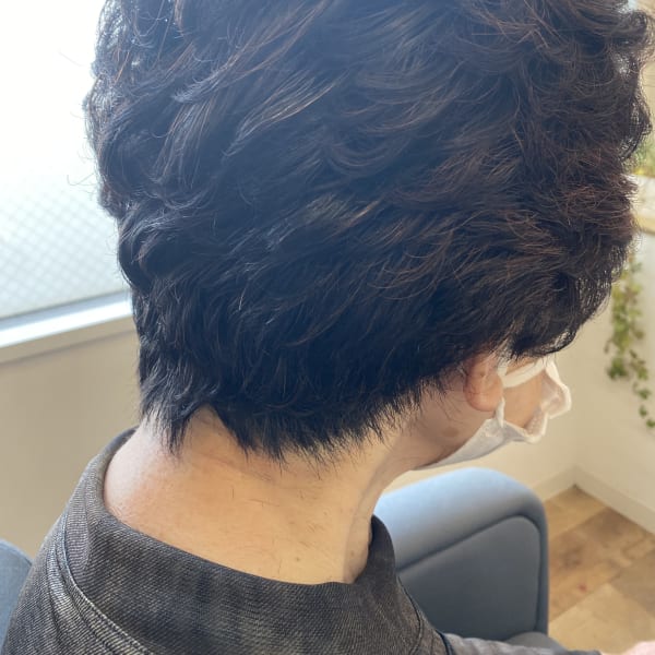 大人パーマスタイル
