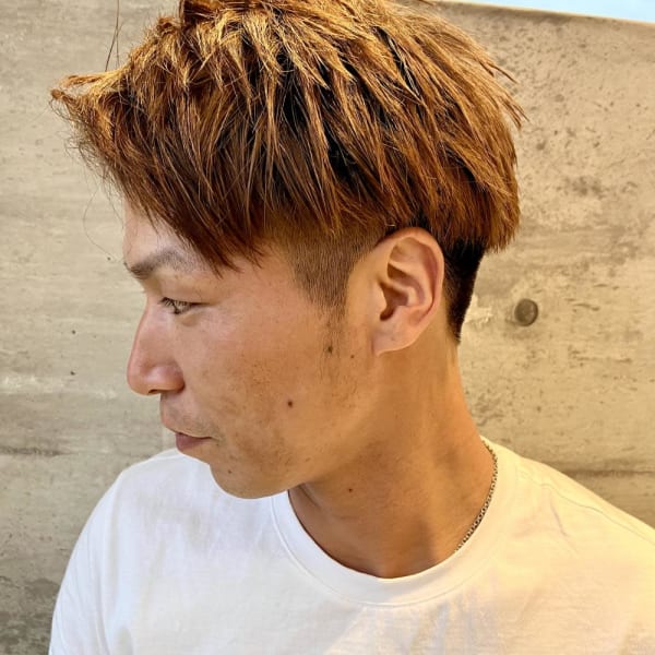 【琉希也style】ストレートアップバング