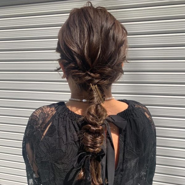 編み下ろしアレンジ