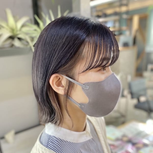 インナー/ベージュ/ボブ