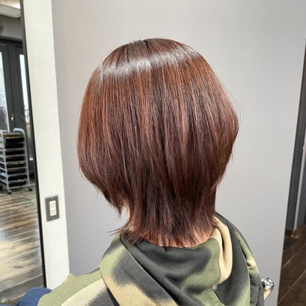 オレンジカラー・マッシュウルフ