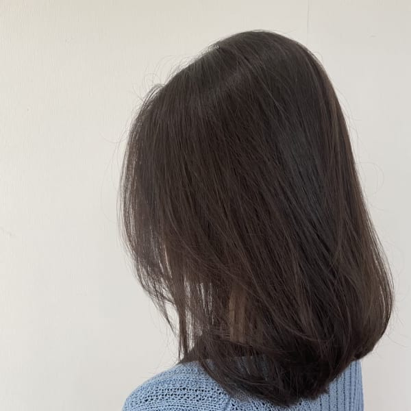 韓国風/オリーブ/オリーブベージュ/ミディアム