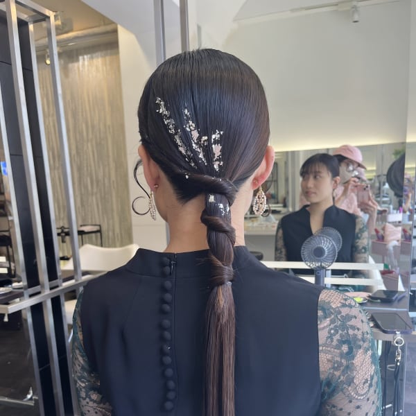 デザインストレートアレンジ