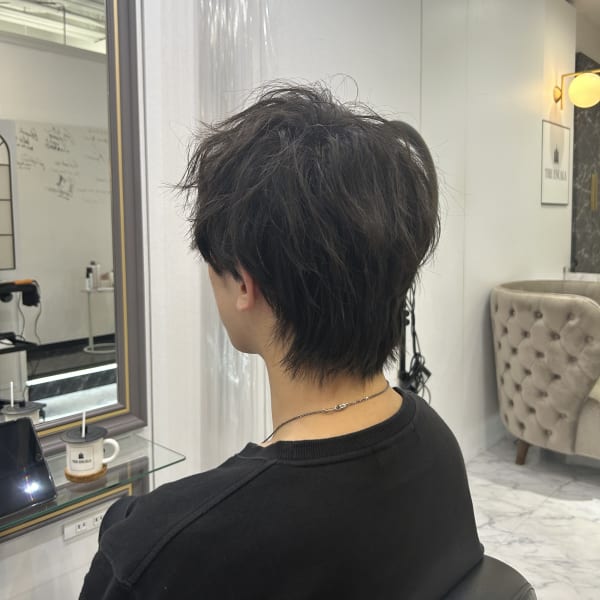 表参道/メンズカット/メンズウルフ/マッシュウルフ/パーマ