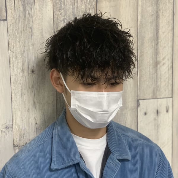 メンズツイストパーマ|iced out