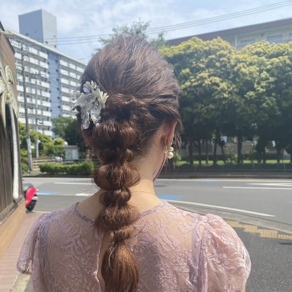 【kikuchi】もこもこ たまねぎ 編みおろし アレンジ