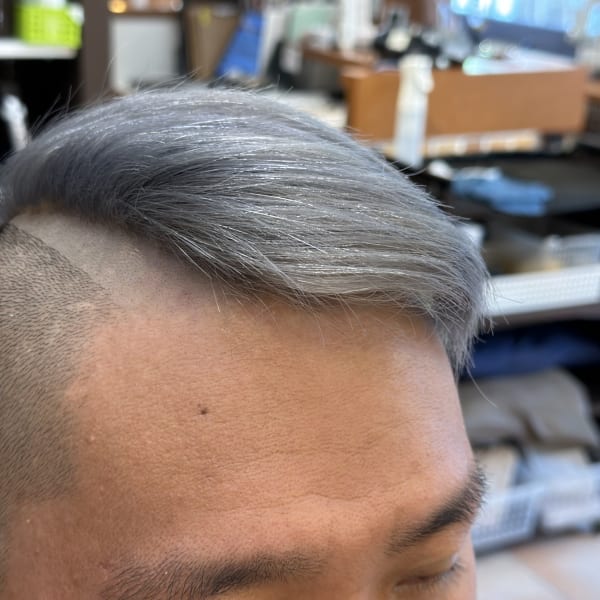 シルバーアッシュ×ベリーショート