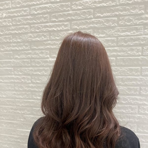 コテ巻き風パーマ