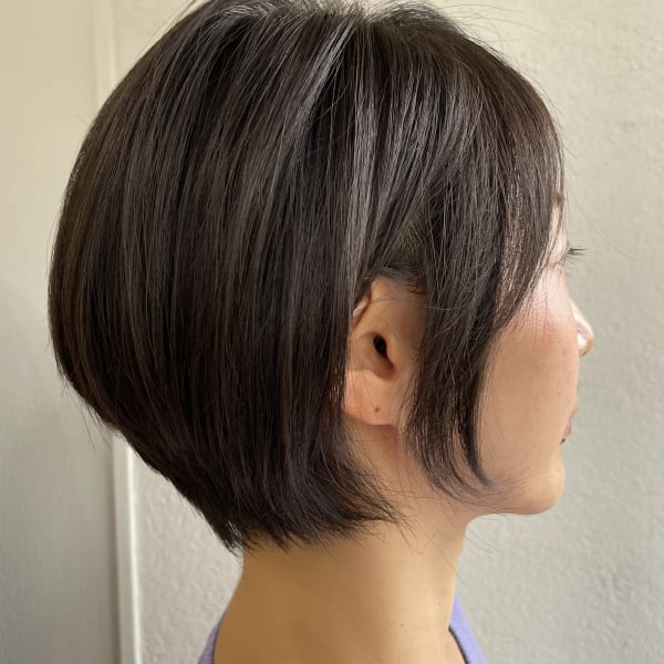 クールなショートボブ|BEAUTY CELLAR 六本木ヒルズ店