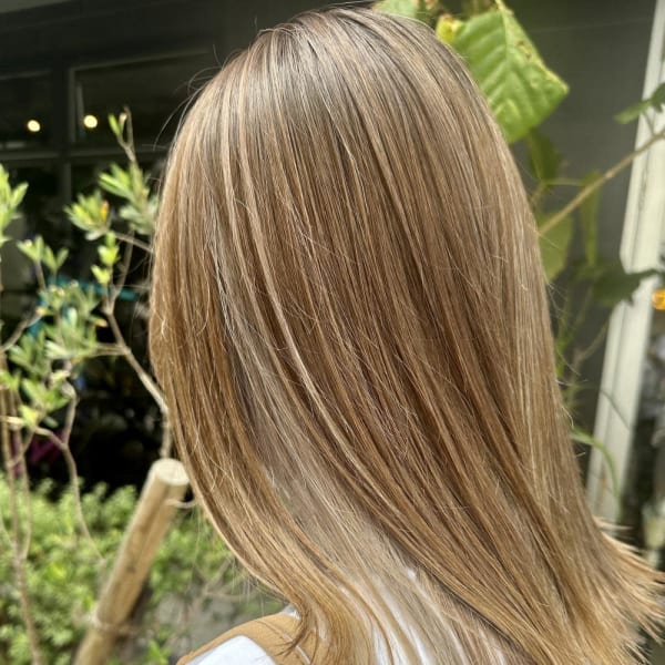 【Heath】外国人風ハイライト 大人ガーリー