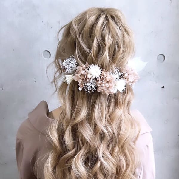 ゆるふわハーフアップ★|hair salon lien