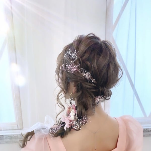 サイドの編み下ろし♪