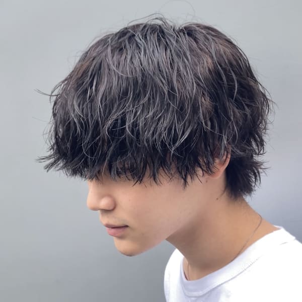 緩め無造作ウルフ