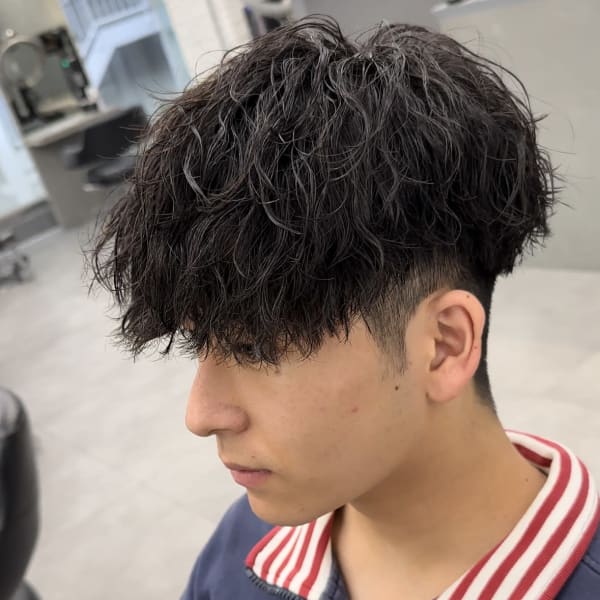 短めのスッキリツイストスパイラル