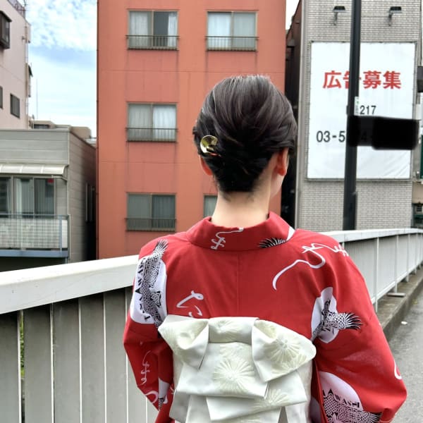 浴衣着付けヘアセット　只今キャンペーン中 ￥6,600