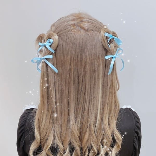 ハーフツイン&ハートアレンジ