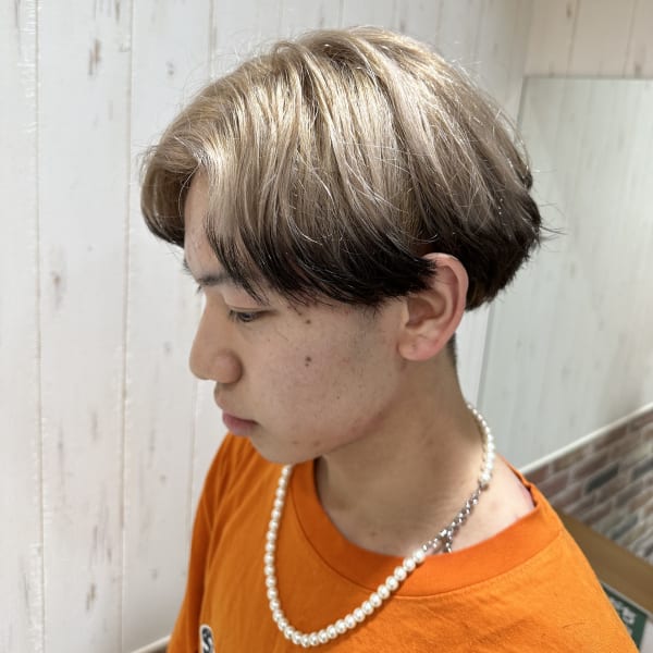 メンズエンドカラー/メンズブリーチカラー