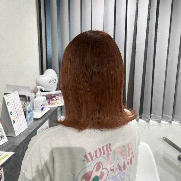 miu オレンジベージュカラー