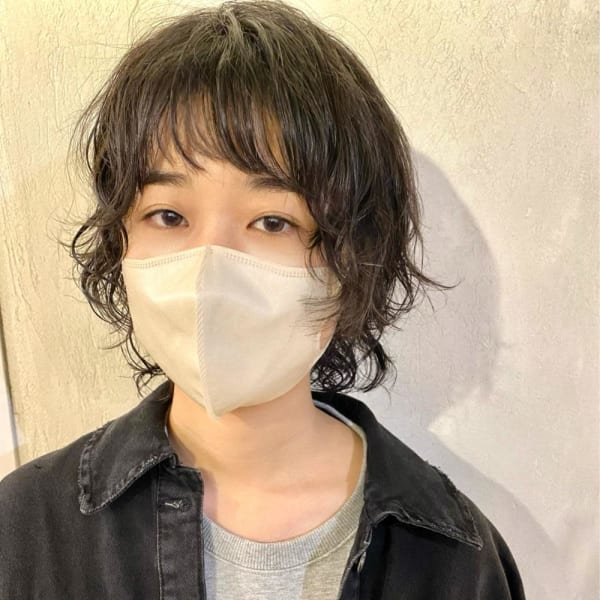 《kitin吉祥寺》ウルフ　レイヤー　パーマ