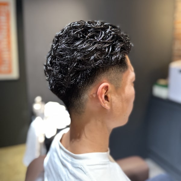 宮城リョータ風パーマ