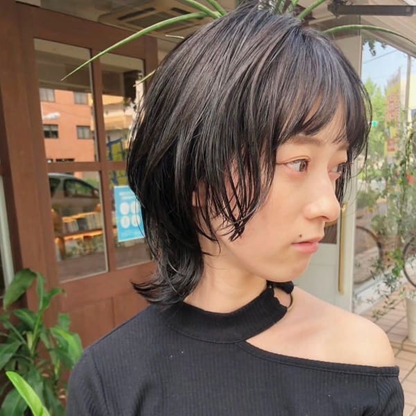 くびれウルフカット