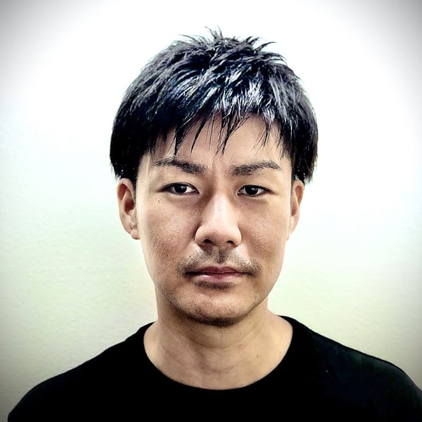 西島秀俊風　ショートスタイル