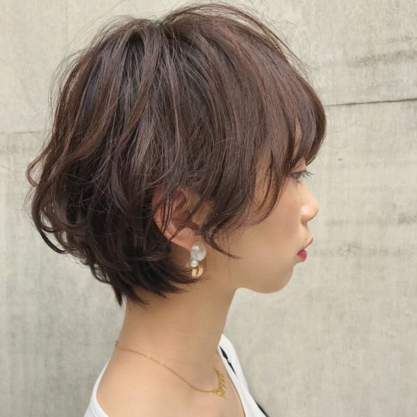 【Sourire吉中真由美】大人ショートボブ☆フォギーパーマ