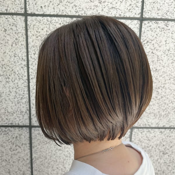 Des.Art天神赤坂】20代30代40代大人ショートボブ