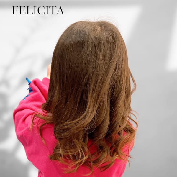 【FELICIT】女の子カット×プリンセスセット巻き