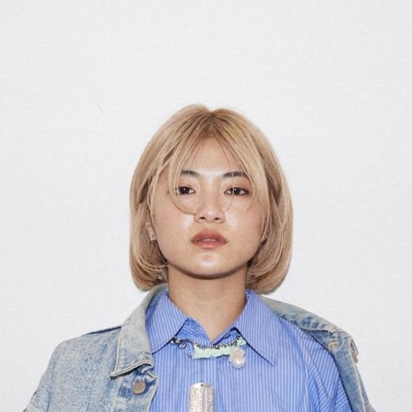 【晴音のきゅんhair】ブロンドボブ|SARA Beauty Sight 九大学研都市店