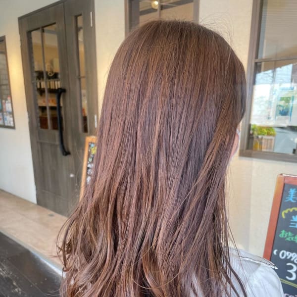 【Luccica】明るめ まろんブラウン