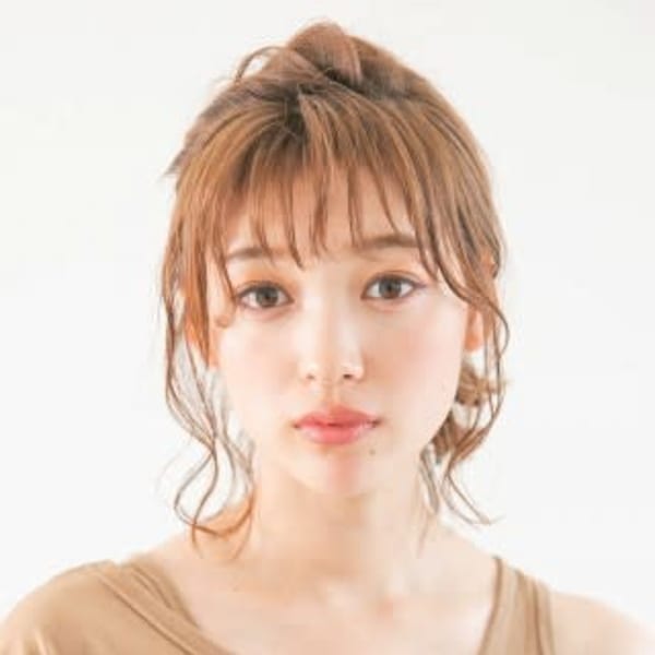 編み込みカチューシャアレンジ